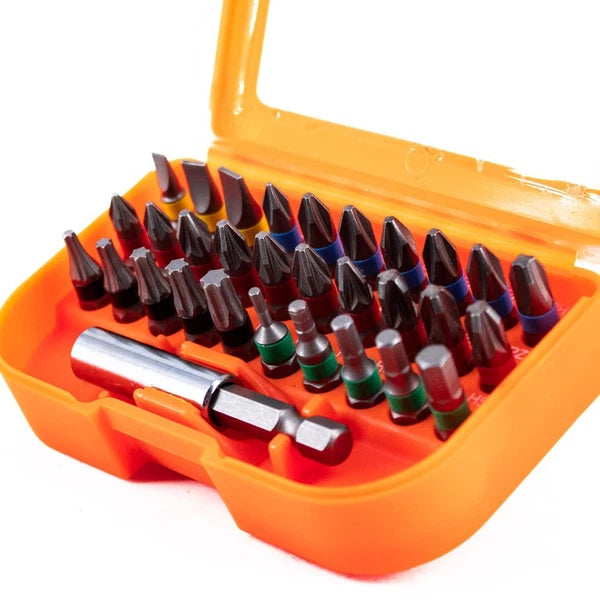 Vaunt 31 Piece Essentials Screwdriver Bit Set Slot Phillips Pozi Torx- E1307005