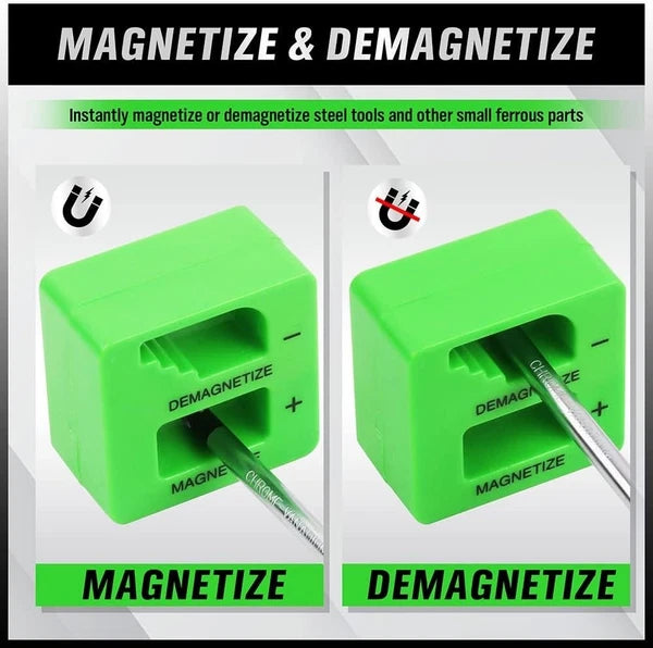 Juego de 11 destornilladores magnéticos con puntas profesionales y agarre acolch