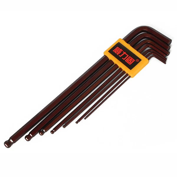 L-type Non-Magnetic Screwdriver Allen Key Ball End Head S2 Hex Wrench Auto Tools