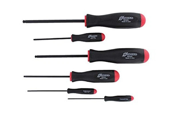 Bondhus 10686 Professional Grade Multicolor Ball End Screwdriver Set 6 Piece