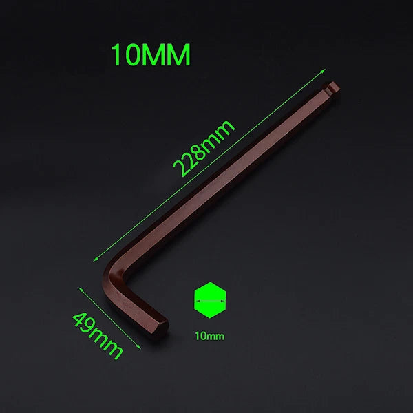 L-type Non-Magnetic Screwdriver Allen Key Ball End Head S2 Hex Wrench Auto Tools