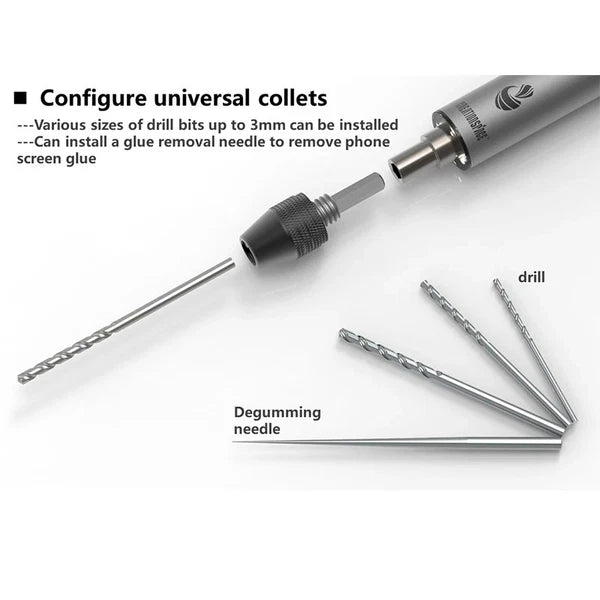 3.6V Electric Screwdriver Rechargeable Screwdriver Set with LED Light 3 Torque