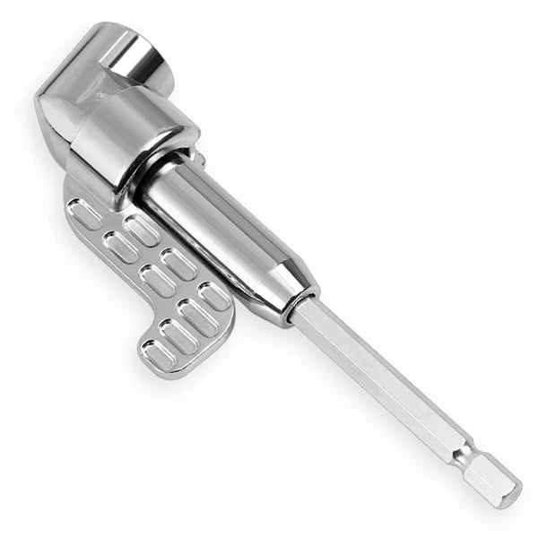 105° Angle Hex Drill Bit Driver Extension 1/4" Screwdriver Hand Socket Adapter