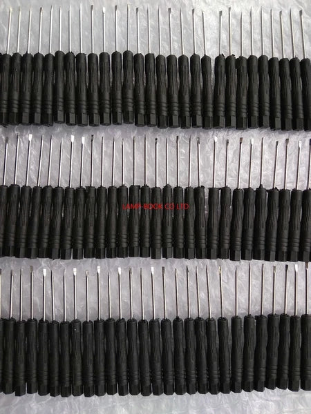 lot of 100PCS Small Screwdriver flat blade 3mm width total about 80mm long