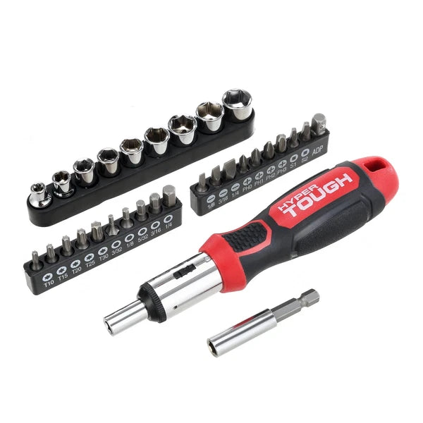 Hyper Tough 55 Piece Screwdriver Set