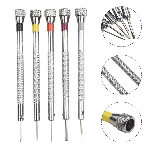 Screwdriver Watch Pr?cision screwdriver 5pcs repair tool set-