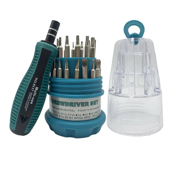 31 in 1 Screwdriver Set with Magnetic Tools for Hard Drive Precision Electronics