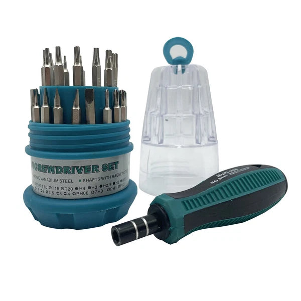 31 in 1 Screwdriver Set with Magnetic Tools for Hard Drive Precision Electronics