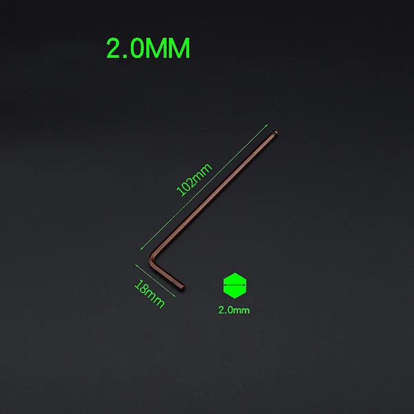 L-type Non-Magnetic Screwdriver Allen Key Ball End Head S2 Hex Wrench Auto Tools