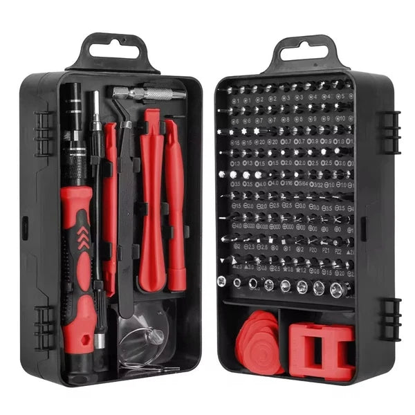 JCD 115-in-1 Precision Screwdriver Set with 98 Magnetic Bits for Repair