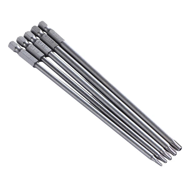 5 Pcs Tool Impact Nut Driver Set Screw Star Screwdriver Bits