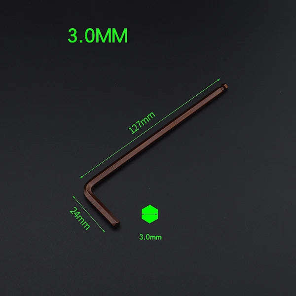 L-type Non-Magnetic Screwdriver Allen Key Ball End Head S2 Hex Wrench Auto Tools