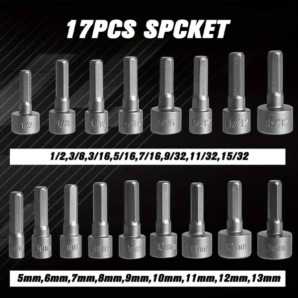 131Piece Magnetic Screwdriver Set with Plastic Ranking, Includes Precision Scre