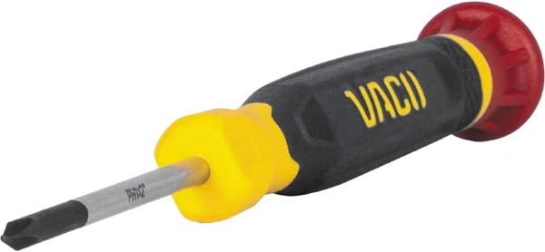VACO VAC7123 12-Piece Precision Screwdriver Set, Phillips, Slotted, TORX with Co