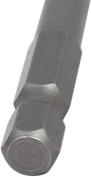 6Mm Tip Width 1/4-Inch Hex Shank Magnetic Slotted Screwdriver Bits Gray