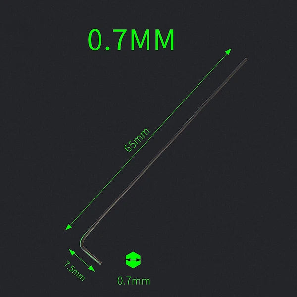 L-type Non-Magnetic Screwdriver Allen Key Ball End Head S2 Hex Wrench Auto Tools