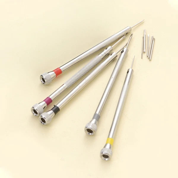 5 Pcs Small Screwdriver Set Glasses Repairing Tool Kit Sunglasses