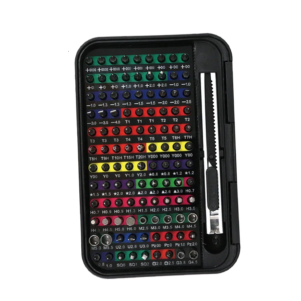 132 in 1 Magnetic Precision Screwdriver Set PC Phone Electronics Repair Tool KMP
