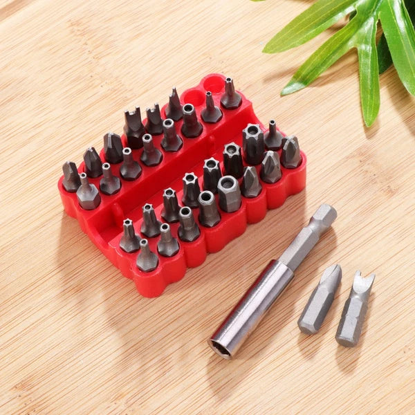 33 Pcs Hexagon Bit Tamper Resistant Star Bits Hexagonal Security Screwdriver