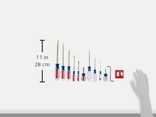 CRAFTSMAN 12 pc Screwdriver Set, phillips slotted magnetizer new CMHT65044