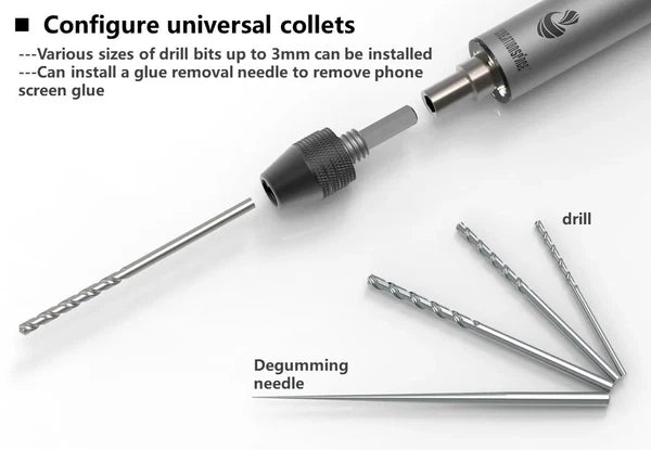 3.6V Electric Screwdriver Rechargeable Screwdriver Set with LED Light 3 Torque