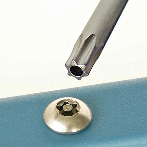 2x T25 4" Torx Screwdriver Bit Set Hex Security Magnetic Head 100MM Extra Long