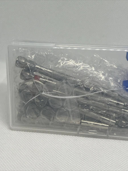 13 pc Precision Screwdriver Set for Watches 0.6-2.0mm Demagnetizer Screw Batch