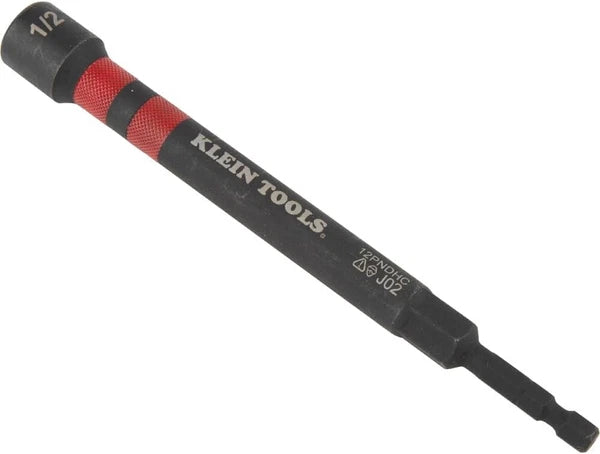 Klein Tools 32950 Ratcheting Hollow Nut Driver Set, Magnetic, 6 SAE Sizes,Handle