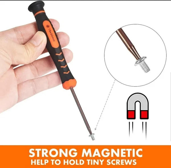 10PC Torx Screwdriver Set T2 T3 T4 T5 TR6 T7 T8H TR9 T10 T15 Magnetic Security