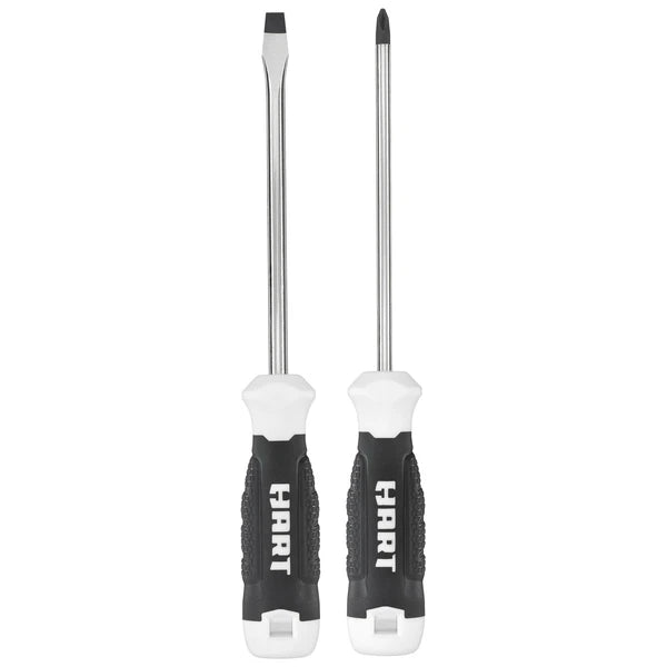 2-Piece Screwdriver Set with non-slip Comfort Grip Handle