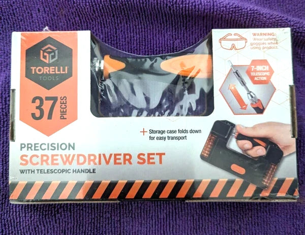 Torelli 37 pc screwdriver set. New in box (T)