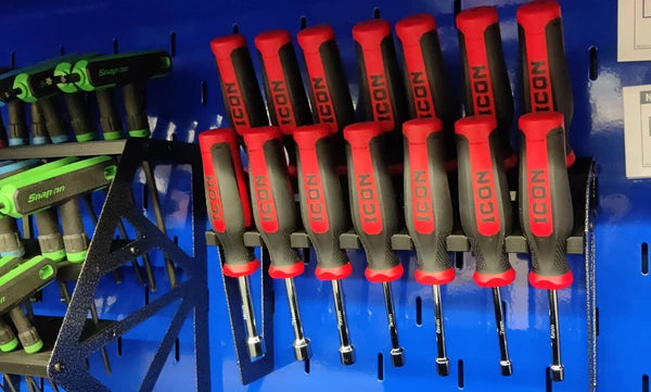 US General Icon hutch mount Organizer holder for ICON Nut Driver set tool box