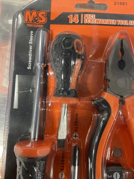 14 Piece Screwdriver Tool Set