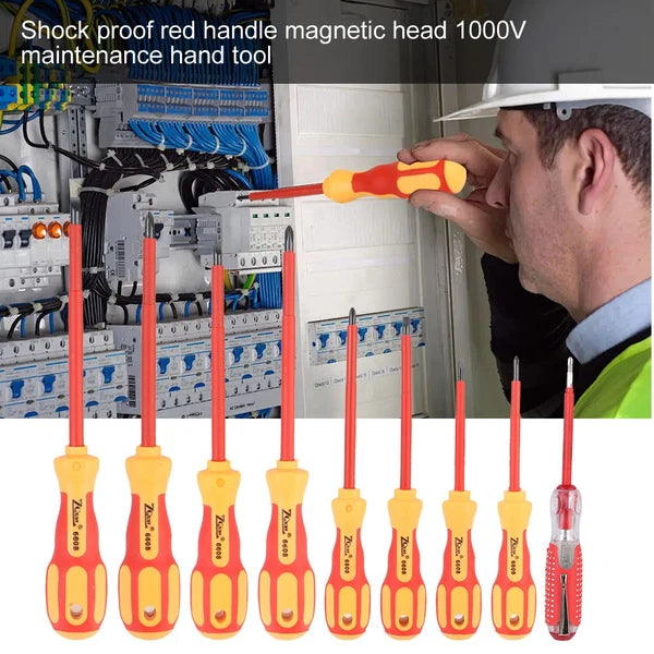 Insulated Phillips Slotted Bits Electrician Magnetic Screwdriver Screwdriver Set