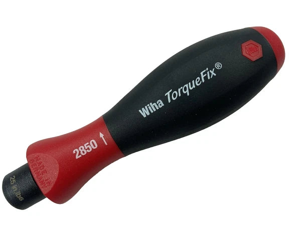 Wiha Torque Wrench 28515 TorqueFix Handle SoftFinish, Torque Pr 25 in-lbs.