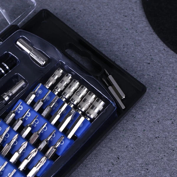 58 in Screwdriver Set Small Screws Glasses Repair Kit with Magnetic Bits Tool