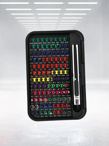 132 in 1 Magnetic Precision Screwdriver Set PC Phone Electronics Repair Tool KMP