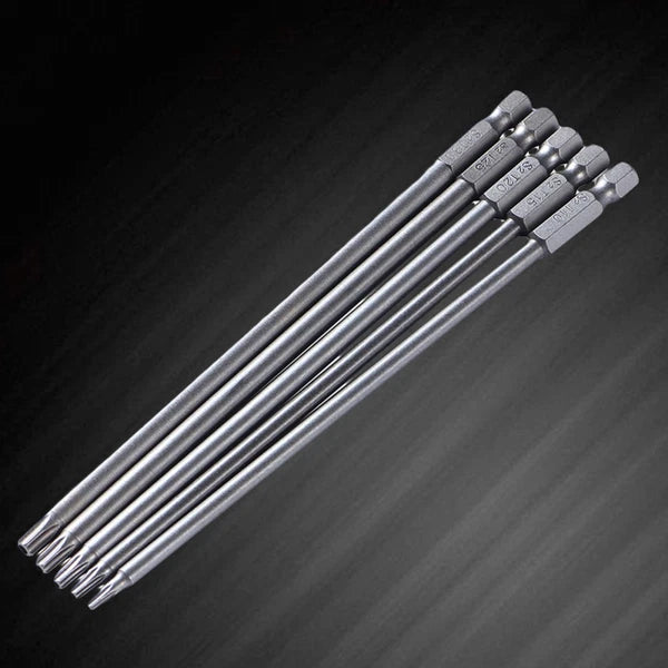 5 Pcs Tool Impact Nut Driver Set Screw Star Screwdriver Bits
