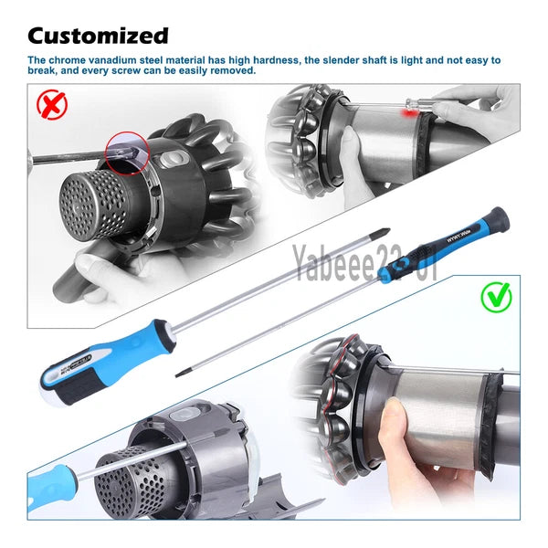 Screwdriver Set for Dyson V11/V10/V8/V7/V6 Vacuum Cleaner Disassembly Tool