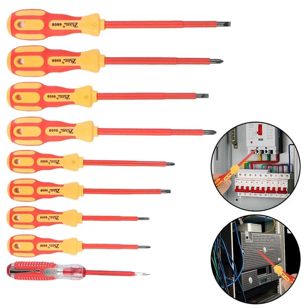 Insulated Phillips Slotted Bits Electrician Magnetic Screwdriver Screwdriver Set