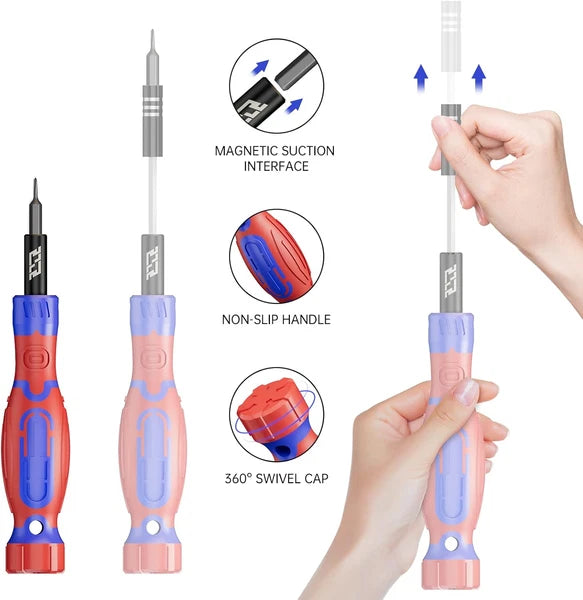 Precision Screwdriver Set, 33 in 1 Screwdriver Set Magnetic Driver Kit Laptop Re