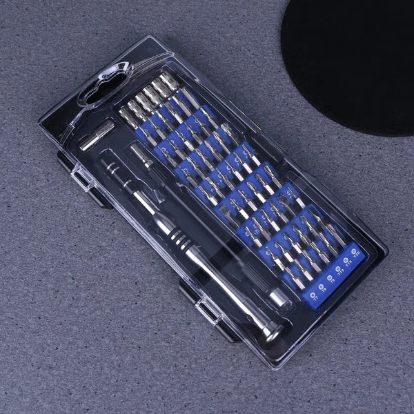 58 in Screwdriver Set Watch Repair Tool Kit Glasses Screws Magnetic Bits