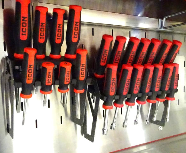 US General Icon hutch mount Organizer holder for ICON Nut Driver set tool box