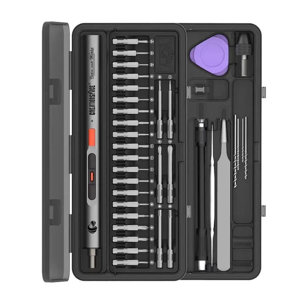 3.6V Electric Screwdriver Rechargeable Screwdriver Set with LED Light 3 Torque