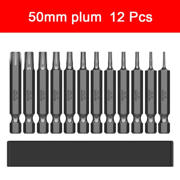 Short Batch Head Screwdriver Magnetic High Hardness S2 Alloy Steel Screw Driver