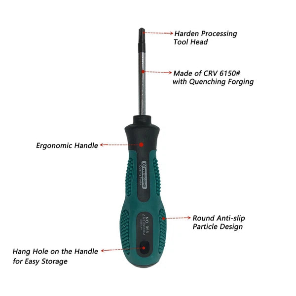 4p Triangle Screwdriver Set Hand Tool Multi-Purpose Magnetic  Tool Kit 1.8-3.0mm