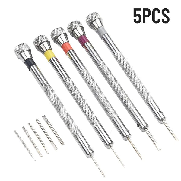 Screwdriver Watch Pr?cision screwdriver 5pcs repair tool set-