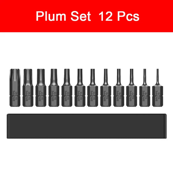 Short Batch Head Screwdriver Magnetic High Hardness S2 Alloy Steel Screw Driver