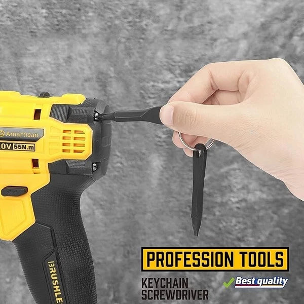 Amartisan 10-Piece Magnetic Screwdrivers Set, 5 Phillips and 5 Slotted Tips