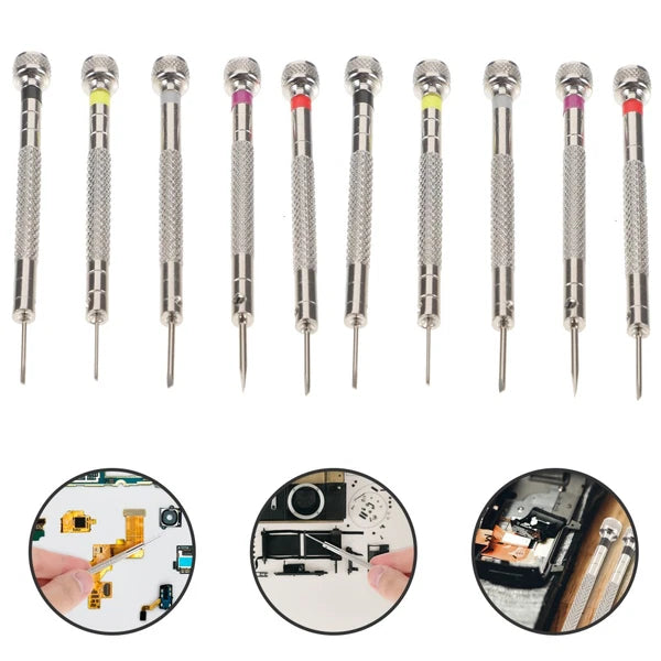 Flat Screwdriver Set Glasses Repairing Screwdrivers Eye Kit Eyeglass